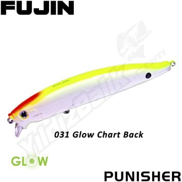 Fujin ''PUNISHER'' 10.5cm 16gr 031 Glow Chart Back