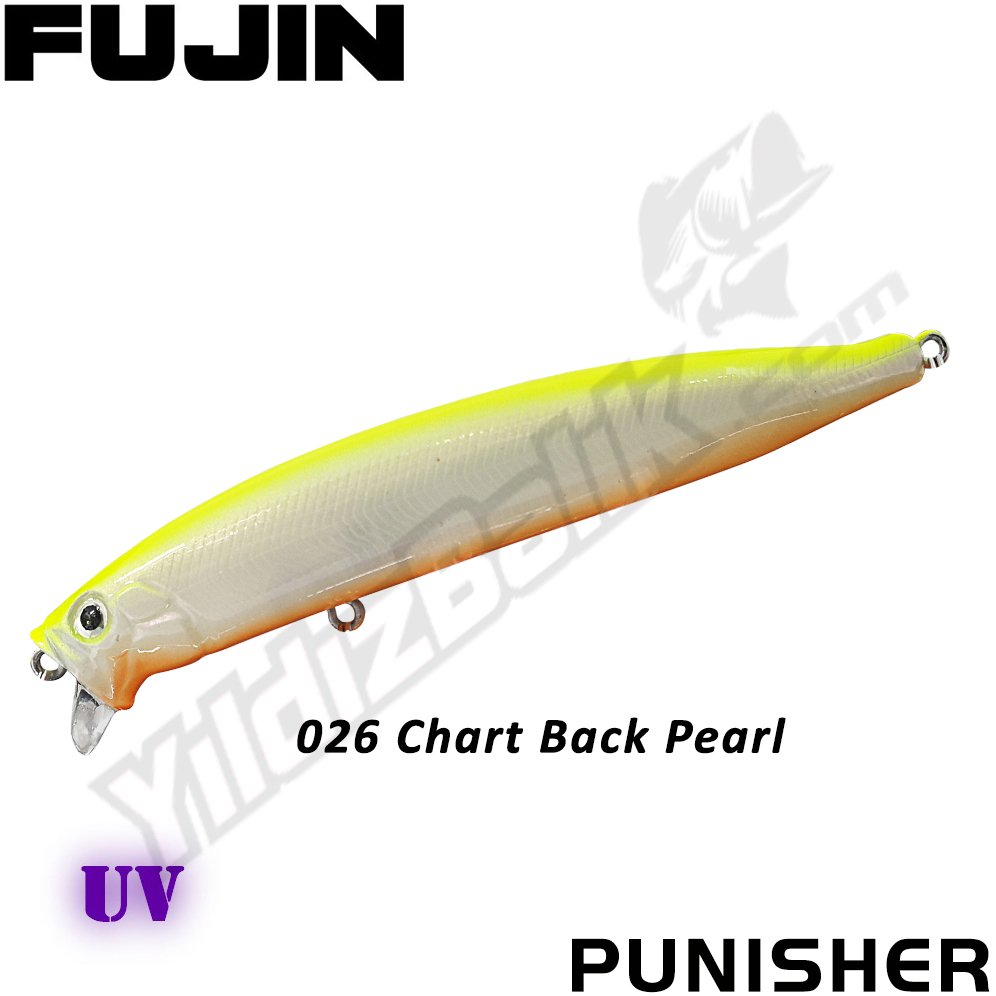 Fujin ''PUNISHER'' 10.5cm 16gr 026 Chart Back Pearl