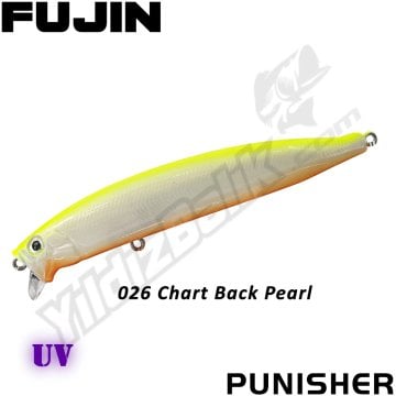 Fujin ''PUNISHER'' 10.5cm 16gr 026 Chart Back Pearl