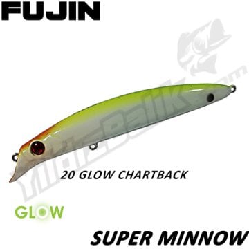 Fujin ''SUPER MINNOW'' 11,5cm 18gr 20 GLOW CHARTBACK