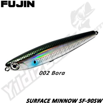 Fujin ''SURFACE MINNOW SF-90SW'' 9cm 012,5gr 002 Bora