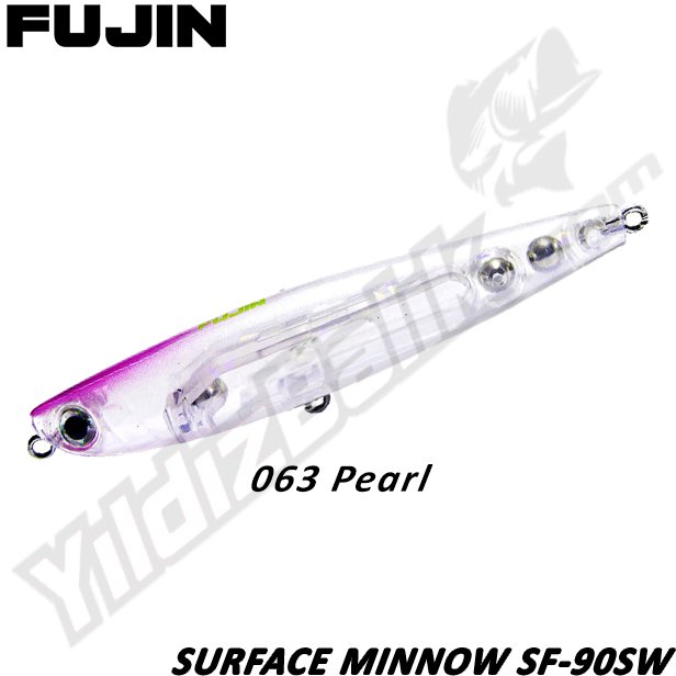 Fujin ''SURFACE MINNOW SF-90SW'' 9cm 012,5gr 063 Pearl