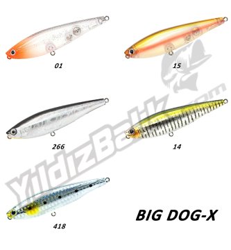 Fujin '' BIG DOG-X BDX-95SW'' 9.5cm 13.5gr 01