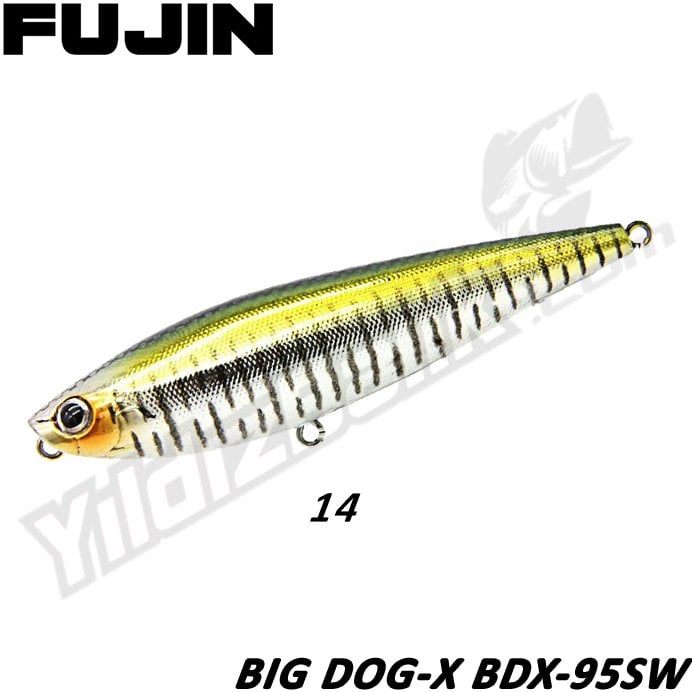 Fujin '' BIG DOG-X BDX-95SW'' 9.5cm 13.5gr 14