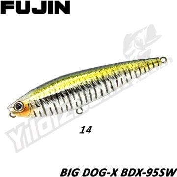 Fujin '' BIG DOG-X BDX-95SW'' 9.5cm 13.5gr 14
