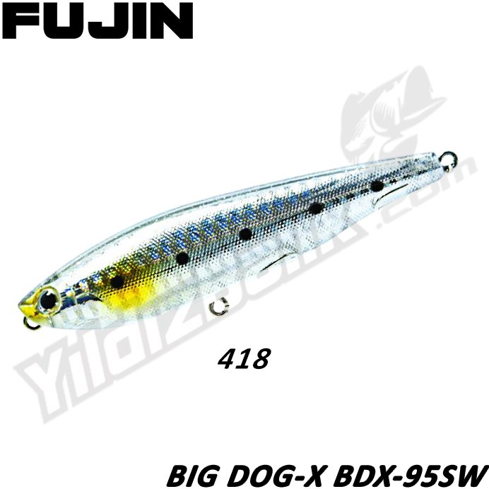 Fujin '' BIG DOG-X BDX-95SW'' 9.5cm 13.5gr 418