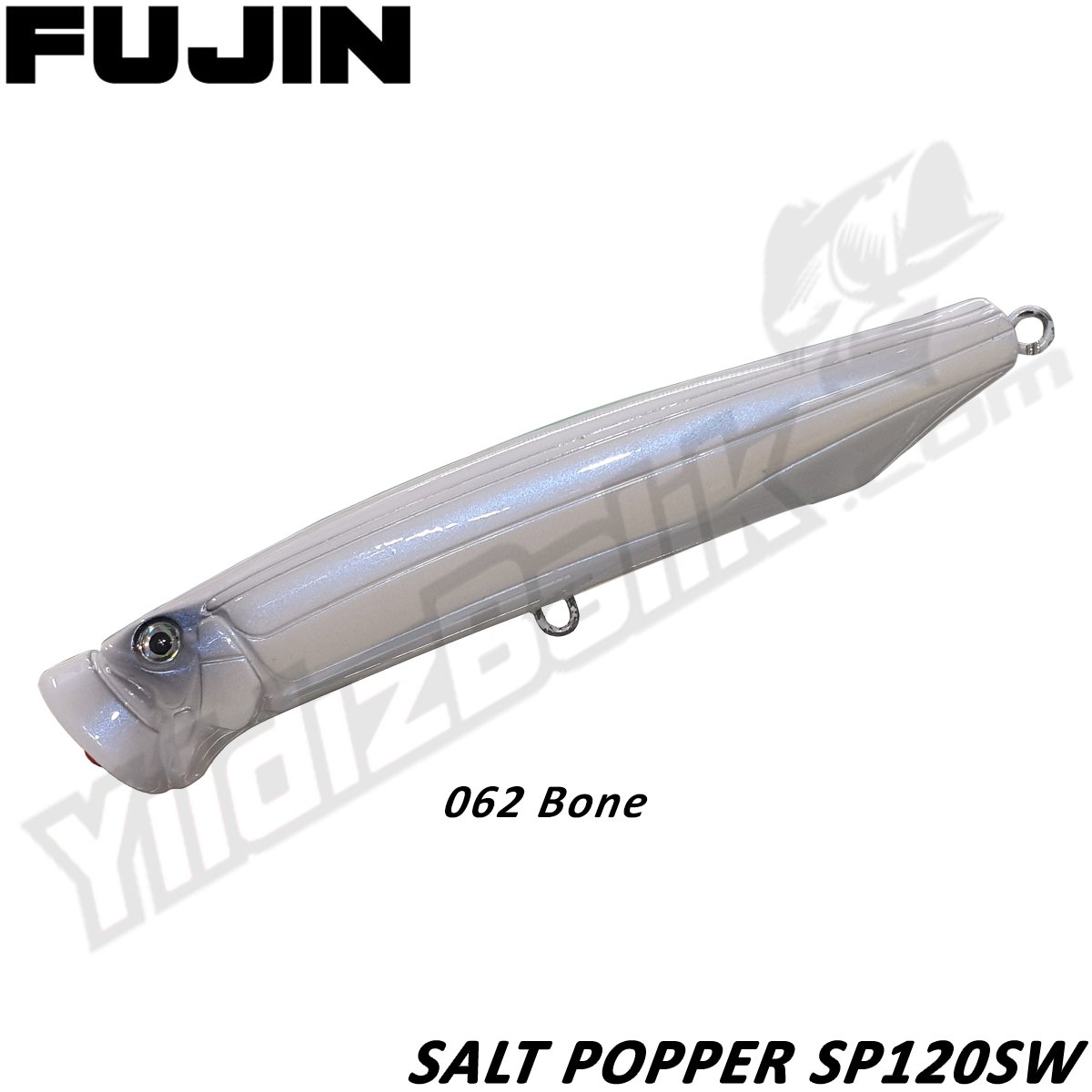 Fujin ''SALT POPPER SP120SW'' 12cm 30gr 062 Bone