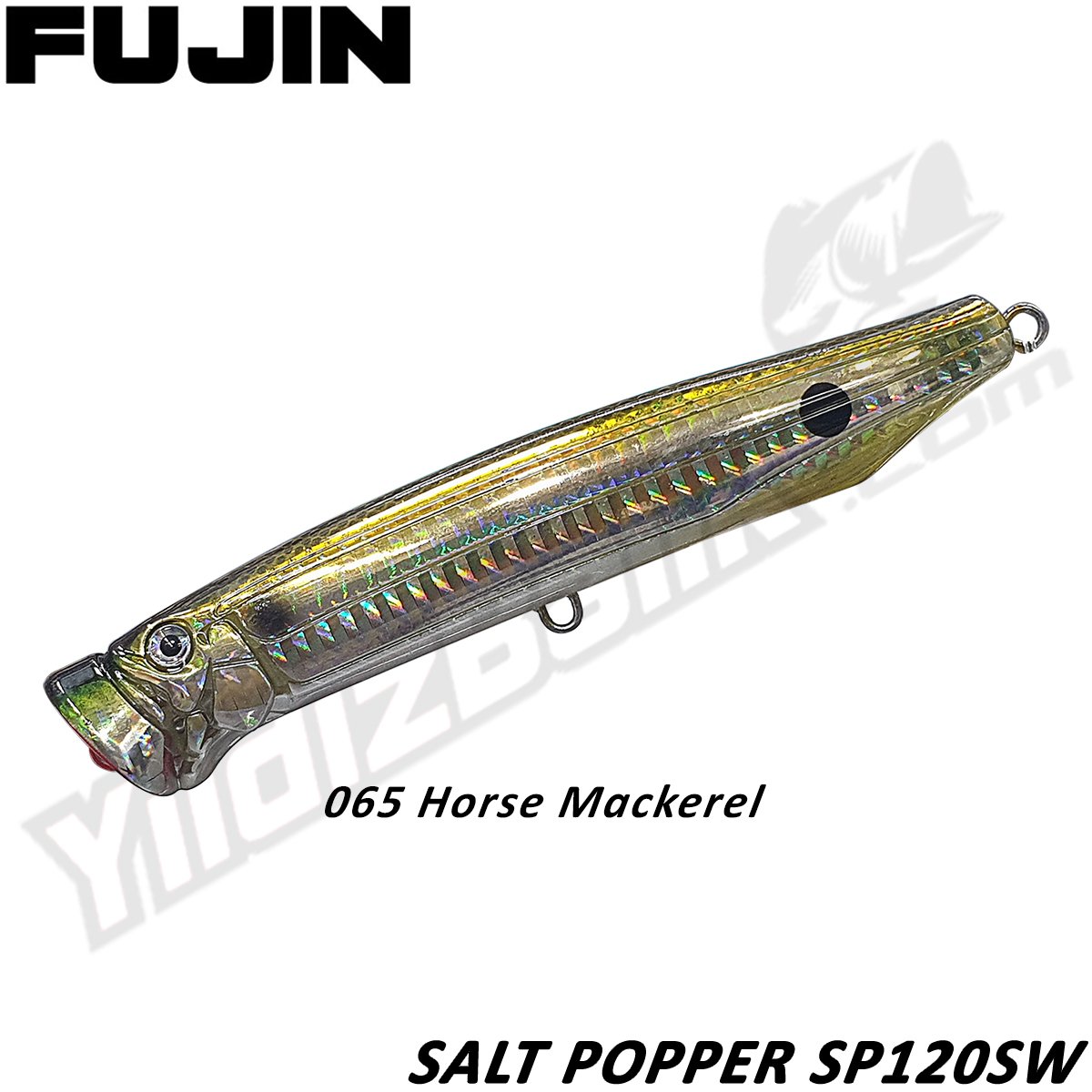 Fujin ''SALT POPPER SP120SW'' 12cm 30gr 065 Horse Mackerel