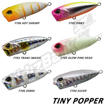 Fujin ''TINY POPPER'' 4cm 3gr FT06 Zebra