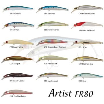 Jackson Artist FR80 80mm 8gr SCH