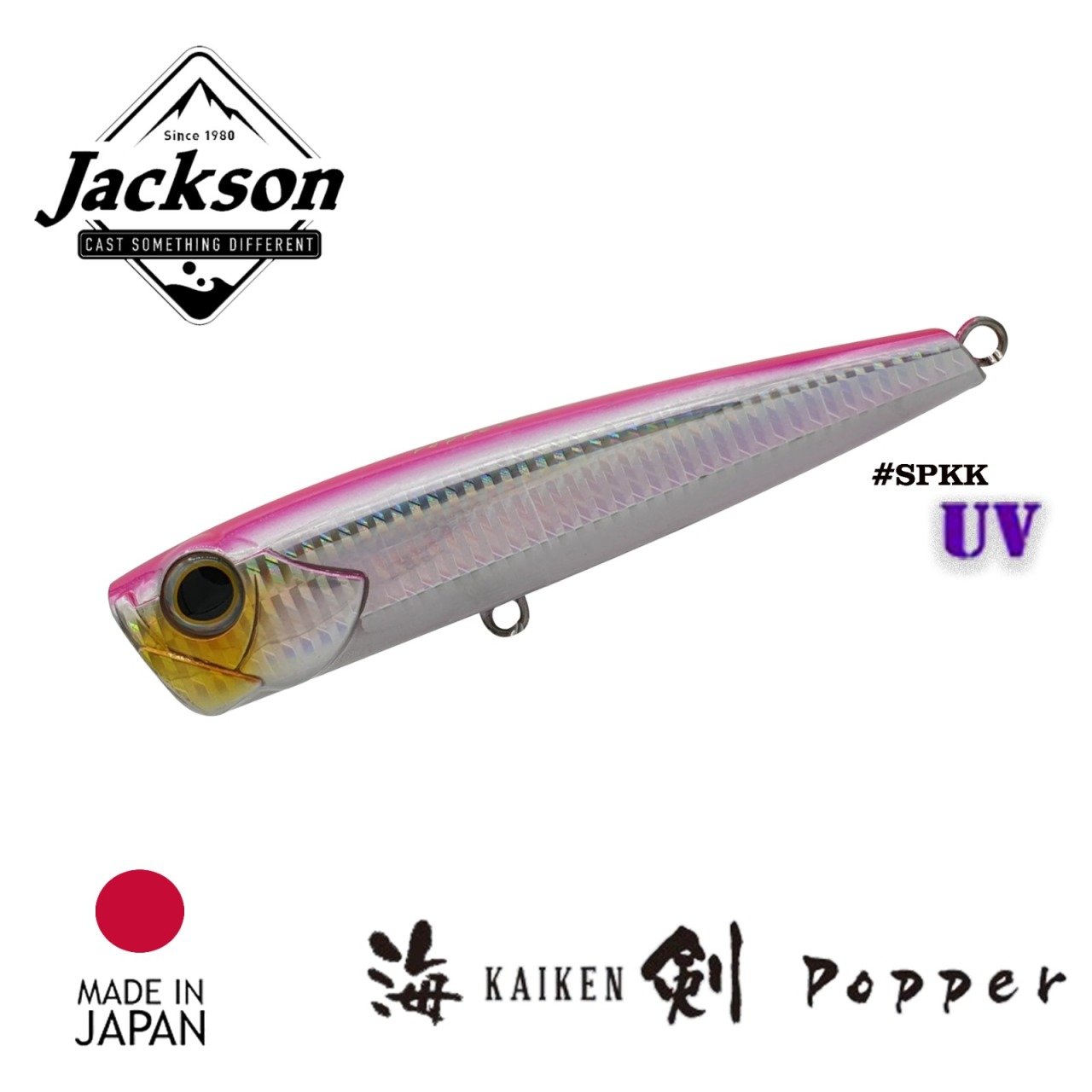 Jackson KAIKEN Popper 140 140mm 52gr SPKK Jackson Qu-on Maket yemler  (spinning)