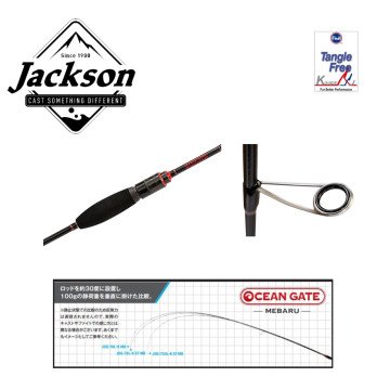 Jackson Ocean Gate Aji&Mebaru JOG-76 L-K MB 1-12gr LRF Spin kamış