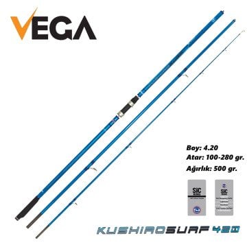 VEGA KUSHIRO SURF 4,20 mt 100-280 gr Olta Kamışı