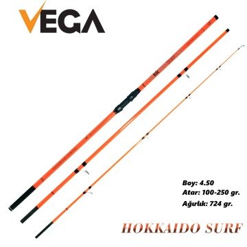 Vega Hokkaido Surf 4,50 mt 100-250 gr Olta Kamışı