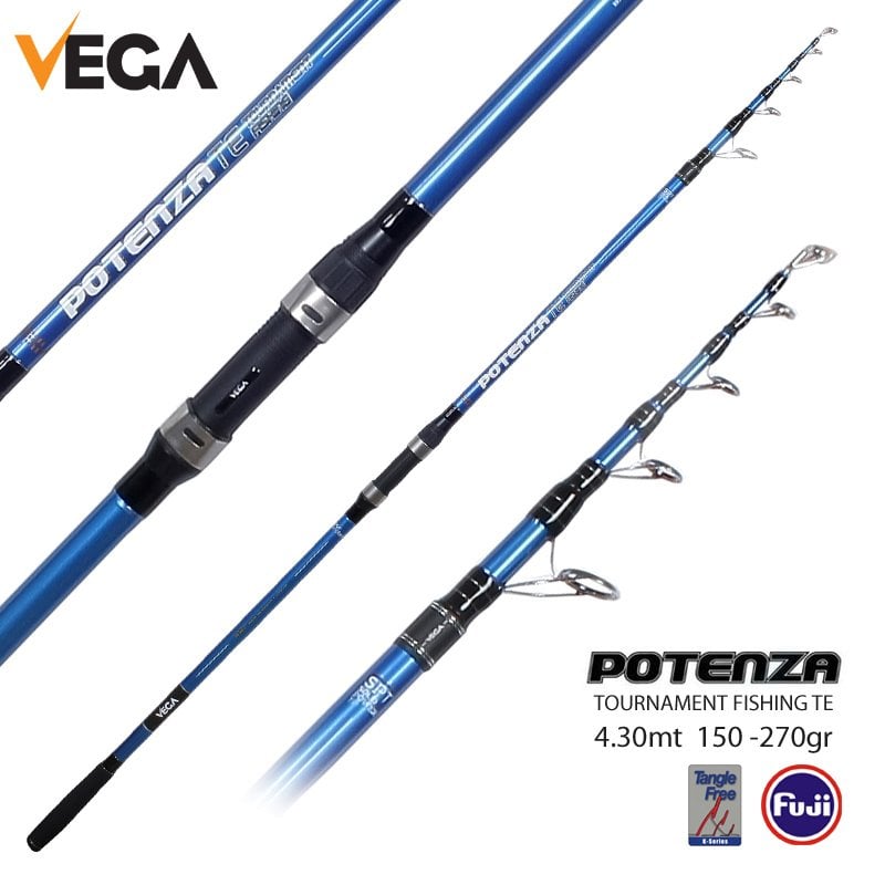 Vega Potenza Tournament Fishing TE  4.30 mt 150-270 gr Olta Kamışı