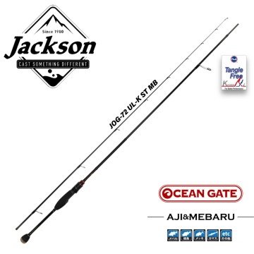 Jackson Ocean Gate Aji&Mebaru JOG-72 UL-K ST MB 1-7gr LRF Spin kamış
