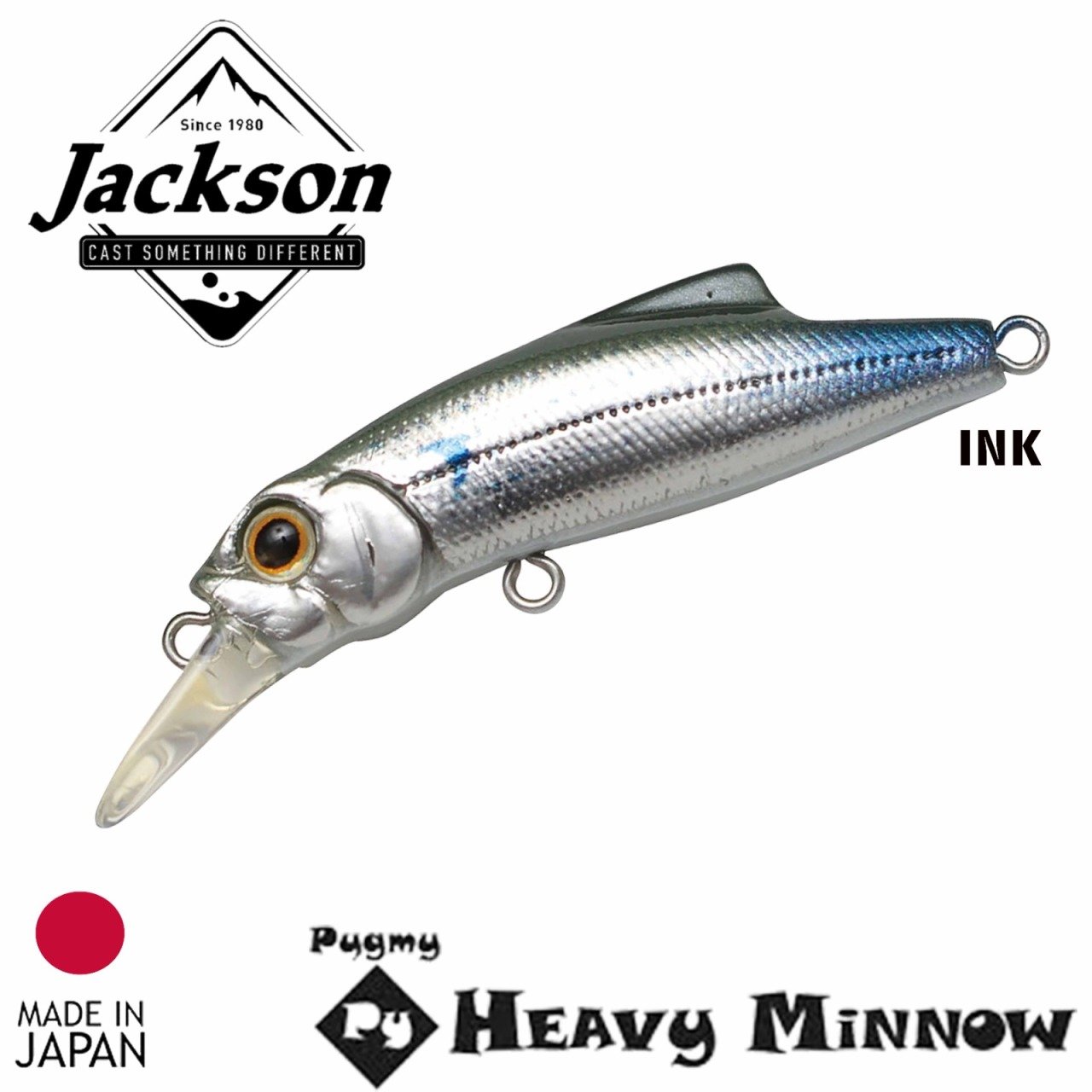 Jackson PYGMY BOX Heavy Minnow 39mm 3.8gr INK