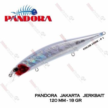 Pandora jakarta jerkbait 120mm 18gr # 1