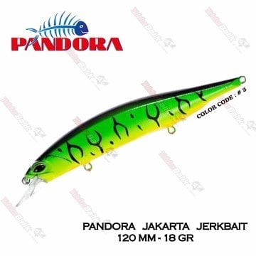Pandora jakarta jerkbait 120mm 18gr # 3