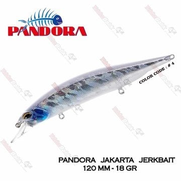 Pandora jakarta jerkbait 120mm 18gr # 4