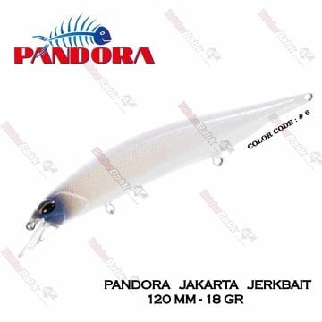 Pandora jakarta jerkbait 120mm 18gr # 6