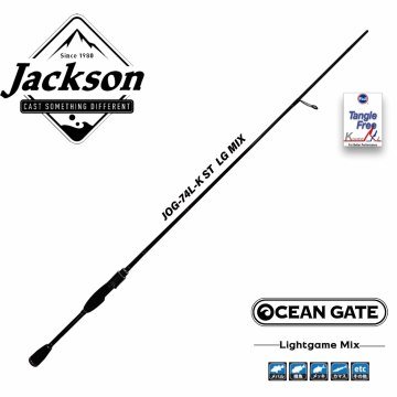 Jackson Ocean Gate Lightgame Mix JOG-74 L-K ST LGMIX 1.8-19gr LRF Spin kamış