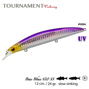 Tournament fishing Bassblues 120 SS 120 mm 24 gr #GHA