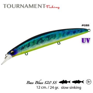Tournament fishing Bassblues 120 SS 120 mm 24 gr #GBS