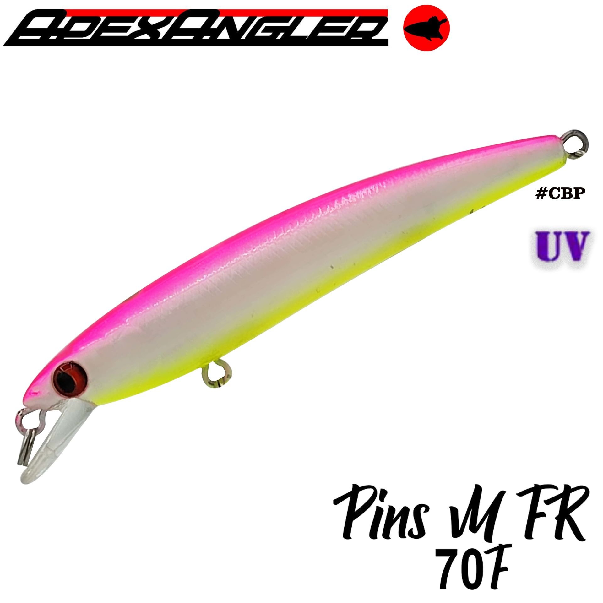 APEX ANGLER Pins M FR 70 F 70 mm 4.2 gr #CBP