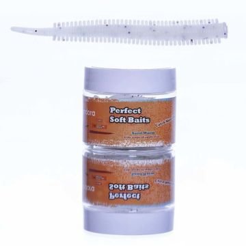Pandora Perfect Soft Baits Sand Worm 7cm- PEARL WHITE