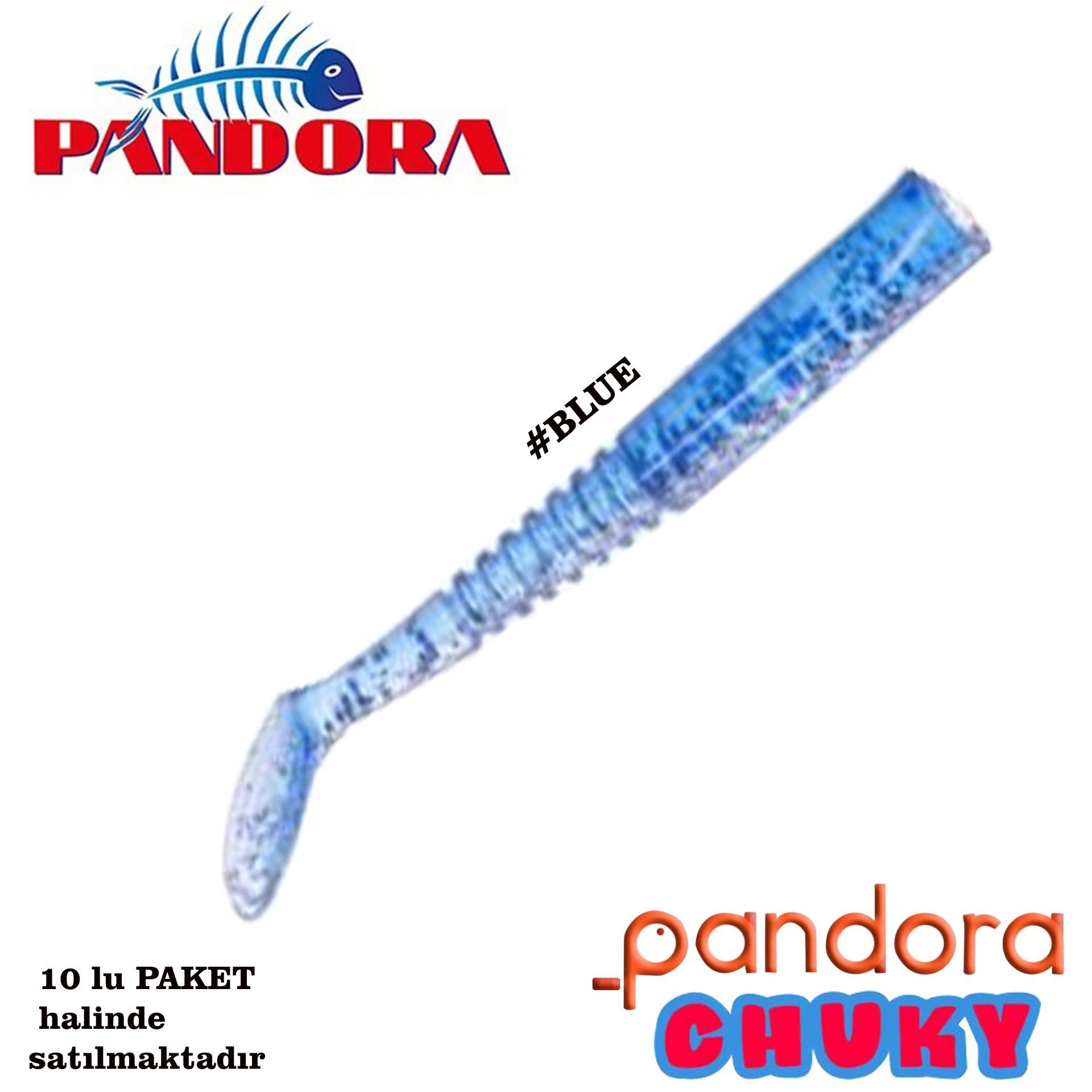 PANDORA CHUCKY-5 cm- BLUE