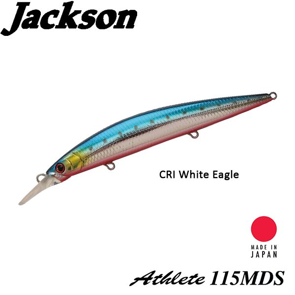 Jackson Athlete 115MDS 115mm 19g CRI