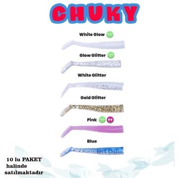 PANDORA CHUCKY-5 cm- WHITE GLOW