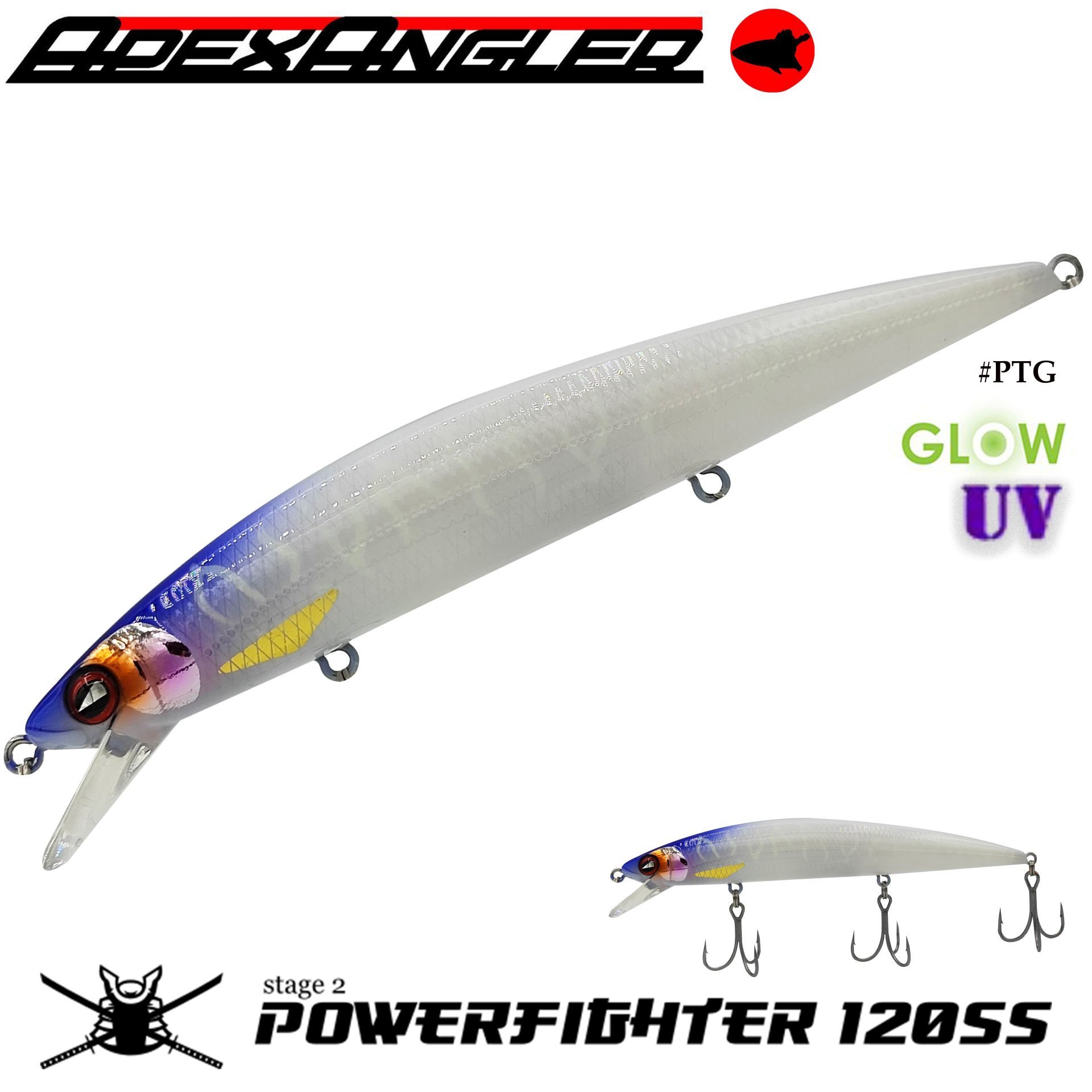 APEX ANGLER POWER FIGHTER 120SS / 120 mm 21 gr #PTG