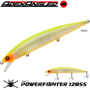 APEX ANGLER POWER FIGHTER 120SS / 120 mm 21 gr #SCO