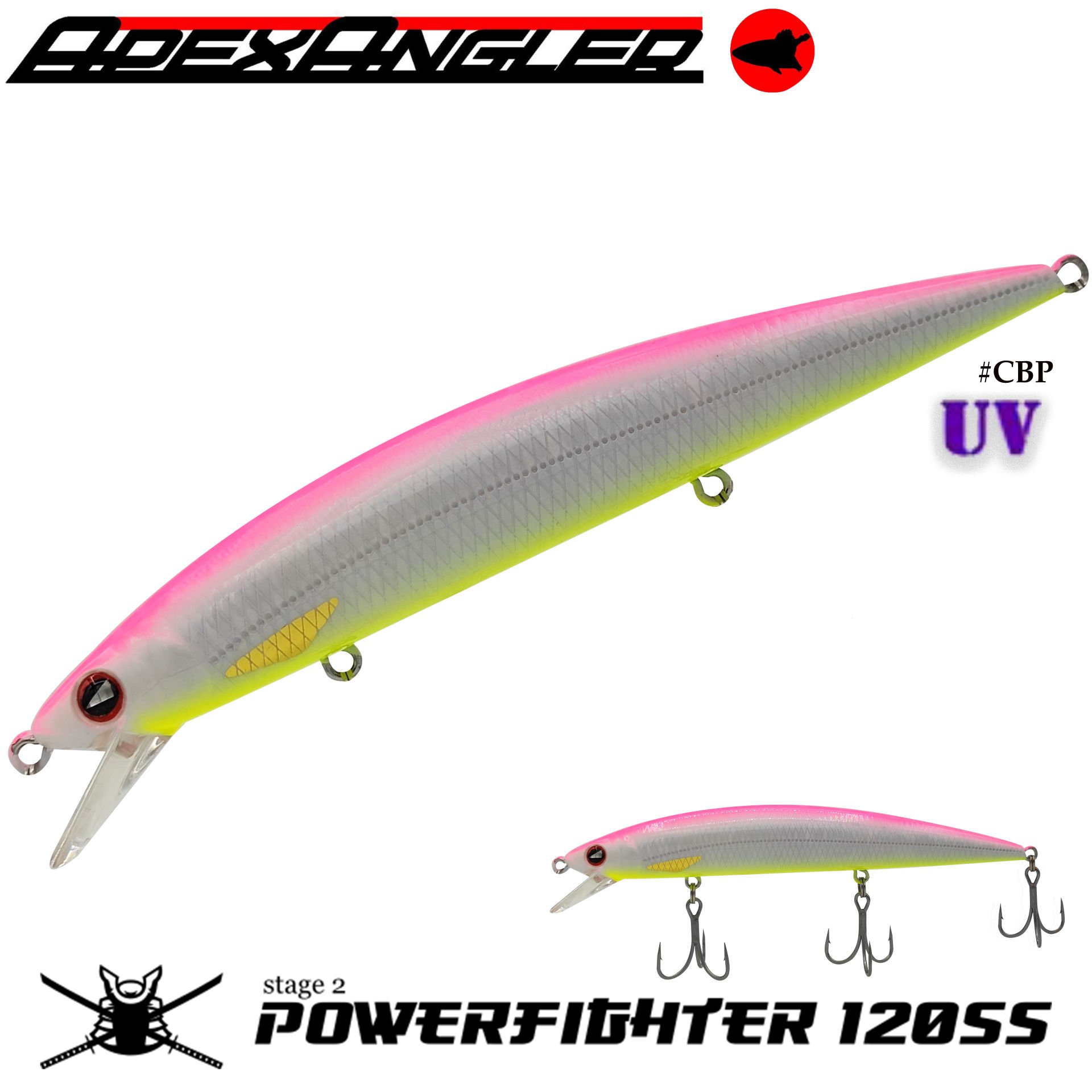 APEX ANGLER POWER FIGHTER 120SS / 120 mm 21 gr #CBP