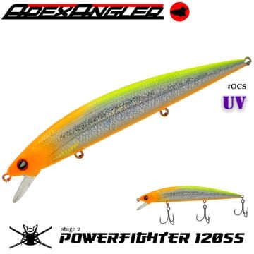 APEX ANGLER POWER FIGHTER 120SS / 120 mm 21 gr #OCS