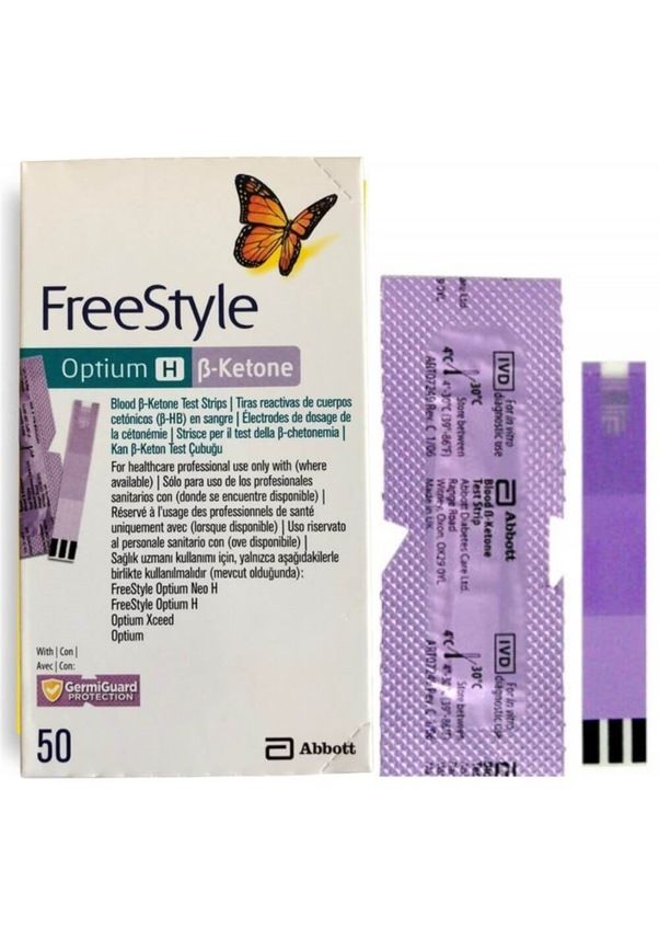 Abbott FreeStyle BHBA (Keton) Kiti 50 Adet/Kutu