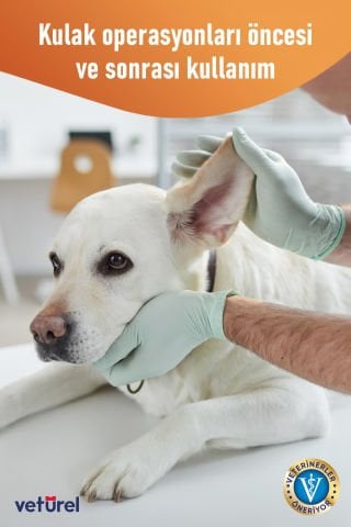 Köpek Kulak Temizleme Solüsyonu Kedi Kulak Uyuzu Kir Enfeksiyon Kaşıntı Koku Önleyici Damla 2x100ml