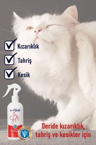 Kedi Köpek Yara Bakımı Kaşıntı Kızarıklık Tahriş Enfeksiyon Rahatlatıcı Hipokloröz Bakım Seti