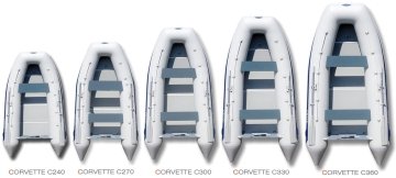 Grand Corvette 3.60 Ahşap Tabanlı Şişme Bot