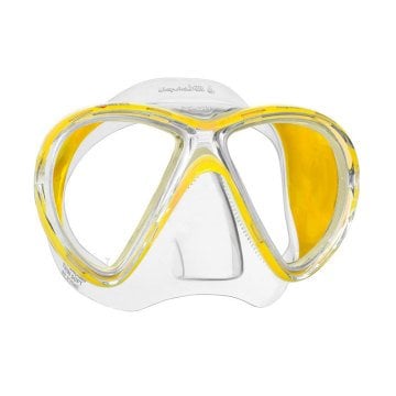 Mares X-Vu LiquidSkin Dalış Maskesi Sarı