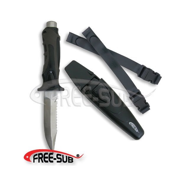 Free-Sub Balance 304 SS Siyah Dalış Bıçağı