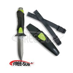 Free-Sub Balance 304 SS Sarı/Siyah Dalış Bıçağı