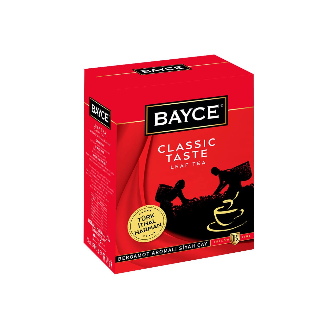 Bayce Leaf Tea Classic Taste 500 GR (Earl Grey - Bergamot - Tomurcuk Çayı)