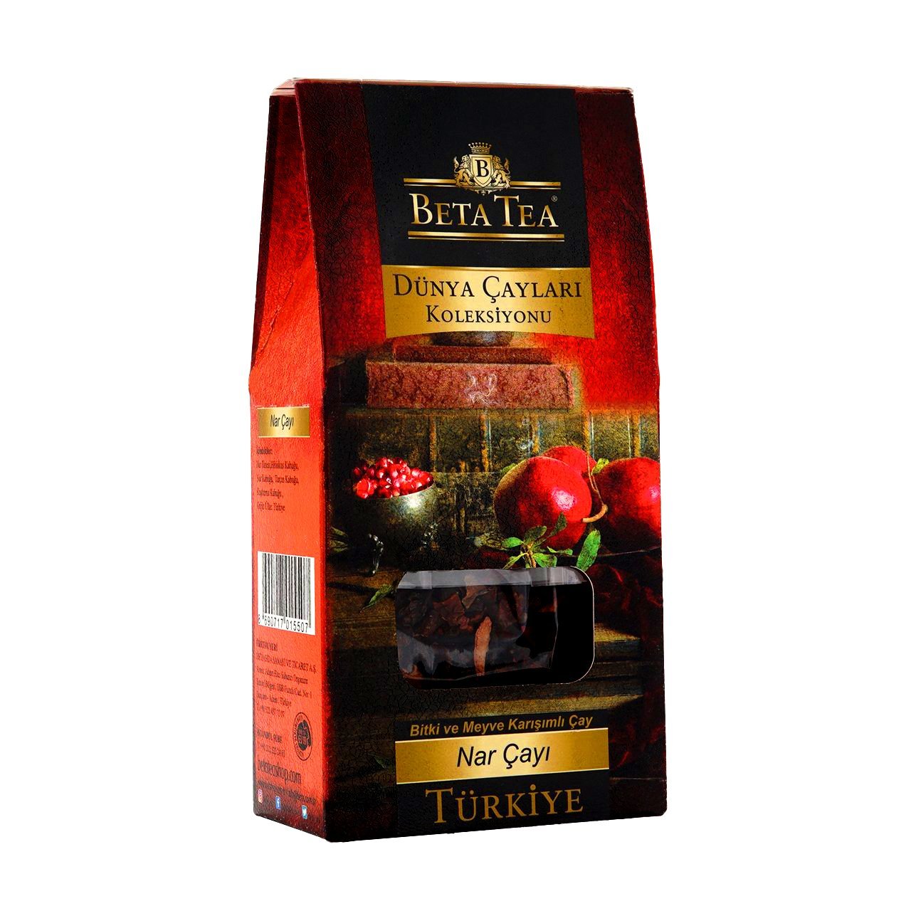 Nar Çayı (Türkiye) Dünya Çayları Koleksiyonu Kırmızı 50 gr