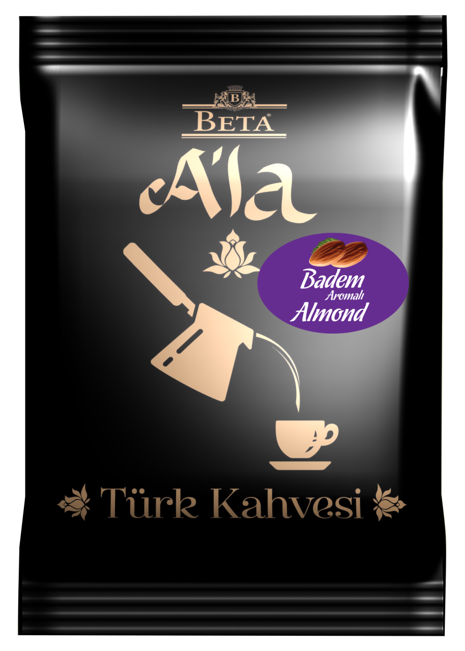 Beta A'la Badem Aromalı Türk Kahvesi 100 GR