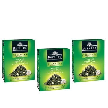 Beta Jasmine Green Tea 100 GR (Yaseminli Yeşil Çay) x 3 Adet