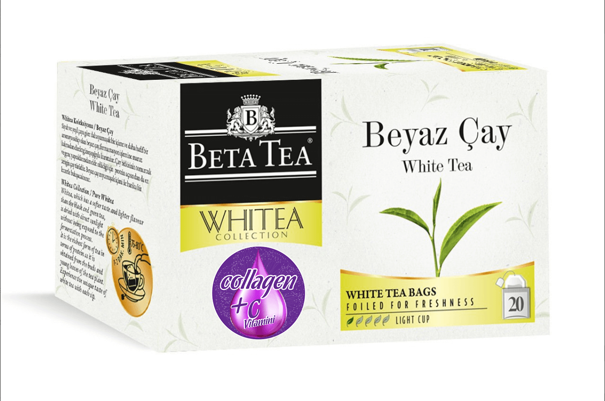 Beta Whitea Collection Kolajenli ve Vitamin Karışımlı Beyaz Çay 20 Adet