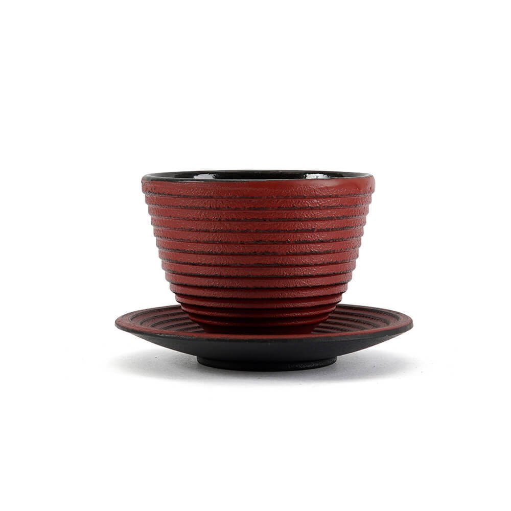 BA3115 Cast Iron Cup Red 120 ml